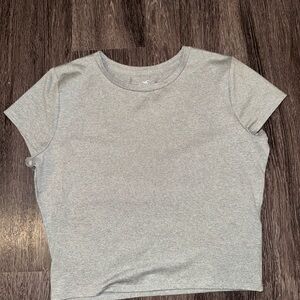 Hollister Basic Grey Tee